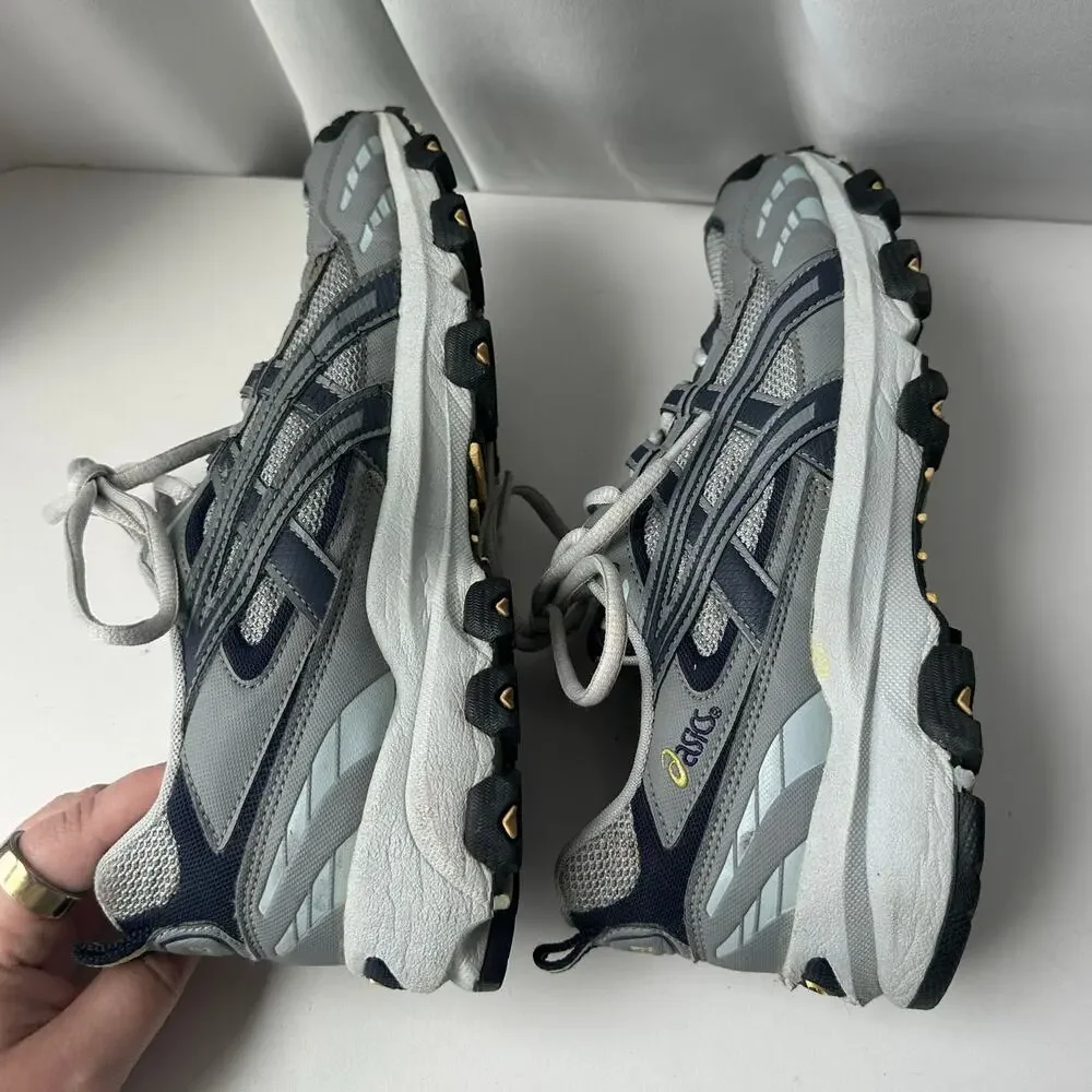 Asics 10 Gel Guts II Moon/Denim Cool Neutrals Running Sneaker- Gym Shoes/Workout
